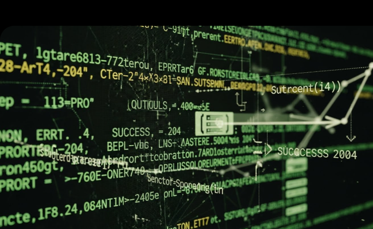 서버 로그 파일 더미 이미지